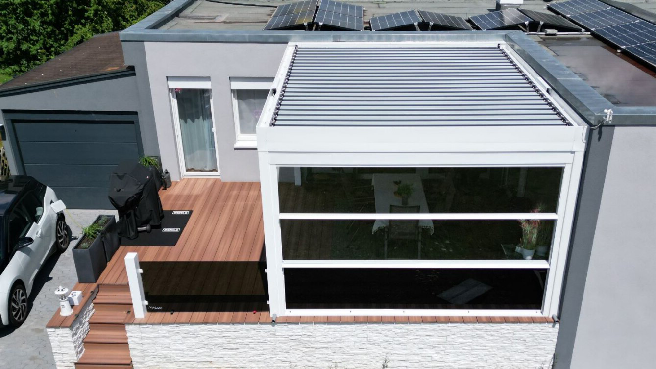 Lamellendach in Hannover — QUANTUM Homedesign Projekt