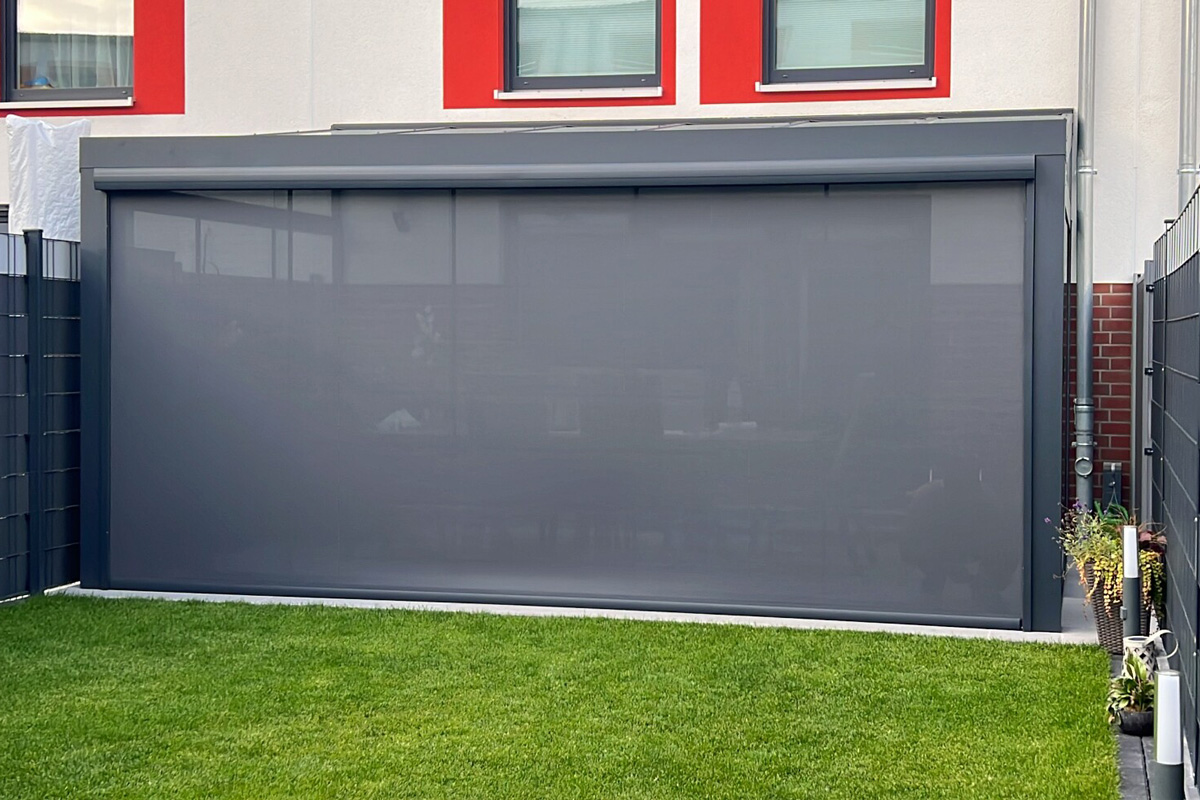 Senkrechtmarkise Sichtschutz Hannover