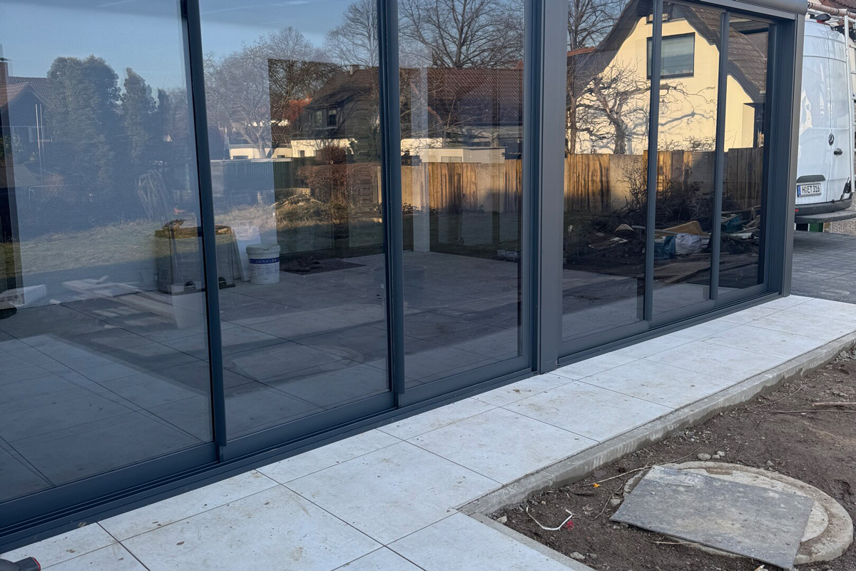 Barrierefreie Schiebetür Schwelle Hannover