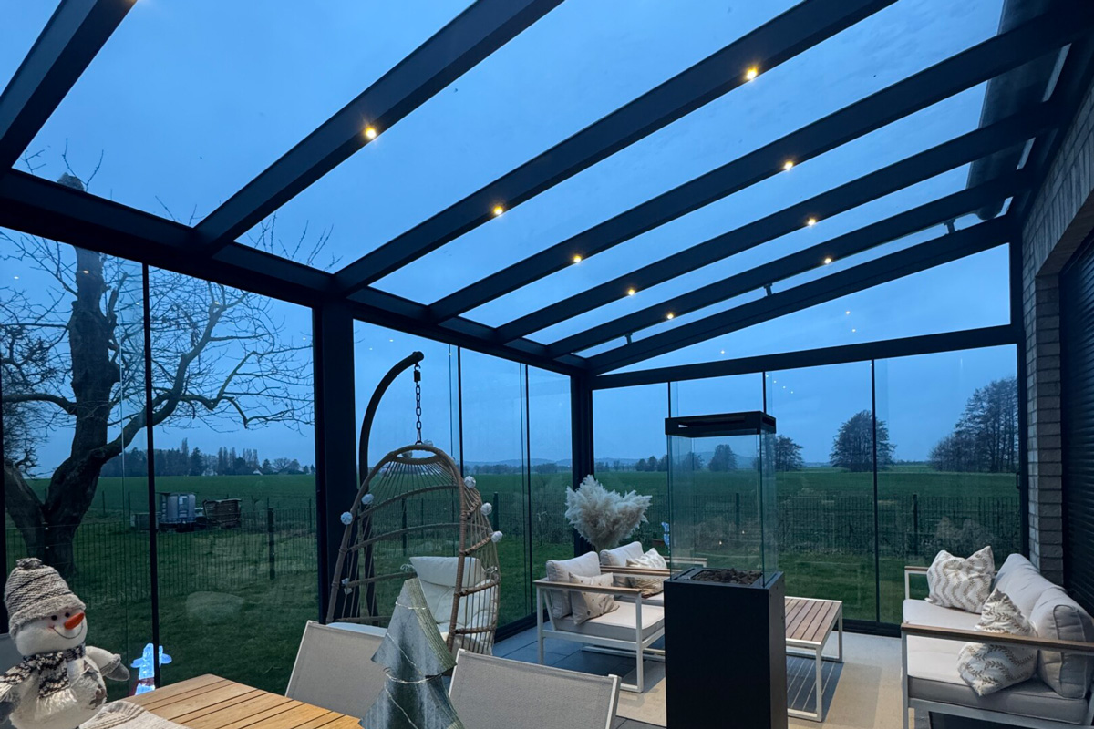 Wintergarten Dachfenster Belüftung Hannover